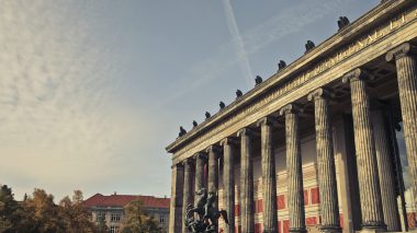 A beautiful shot of Altes Museum in Berlin, Germany